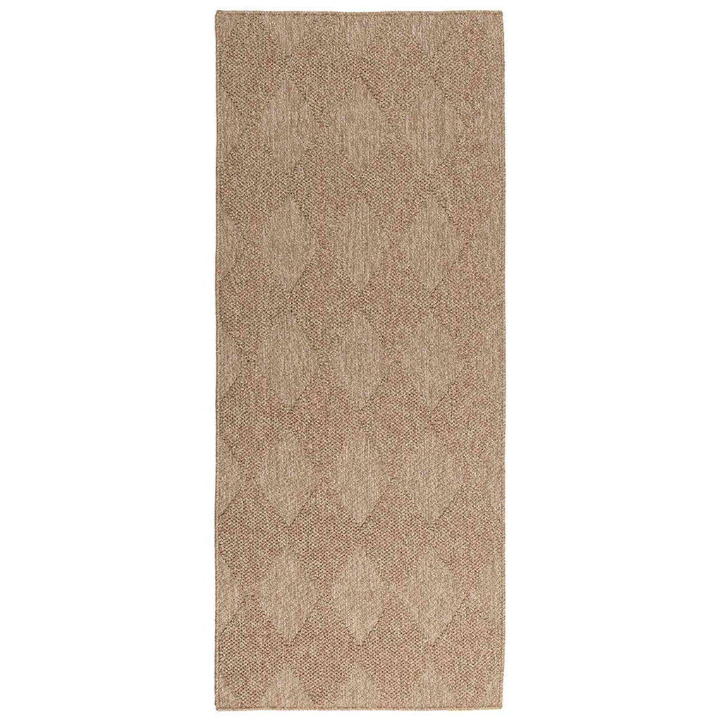 Vidaxl vloerkleden rechthoekig huarte naturel 200 x 80 cm polyester