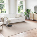 Vidaxl vloerkleden rechthoekig faro crème 340 x 240 cm polyester