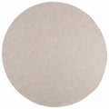 Vidaxl vloerkleden rond huarte crème ø 200 cm polyester