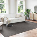 Vidaxl vloerkleden rechthoekig huarte antraciet 280 x 200 cm polyester
