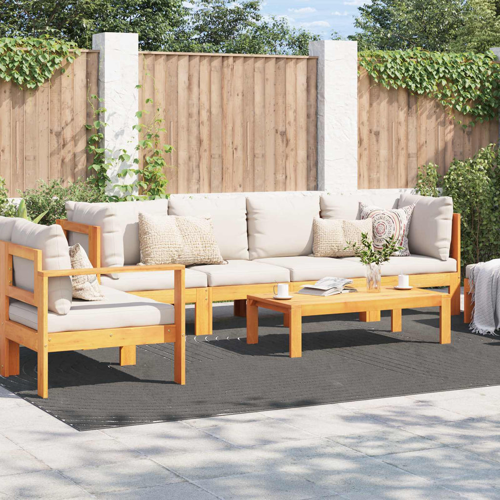 Vidaxl binnen- en buitentapijt palmeras antraciet 200 x 280 cm