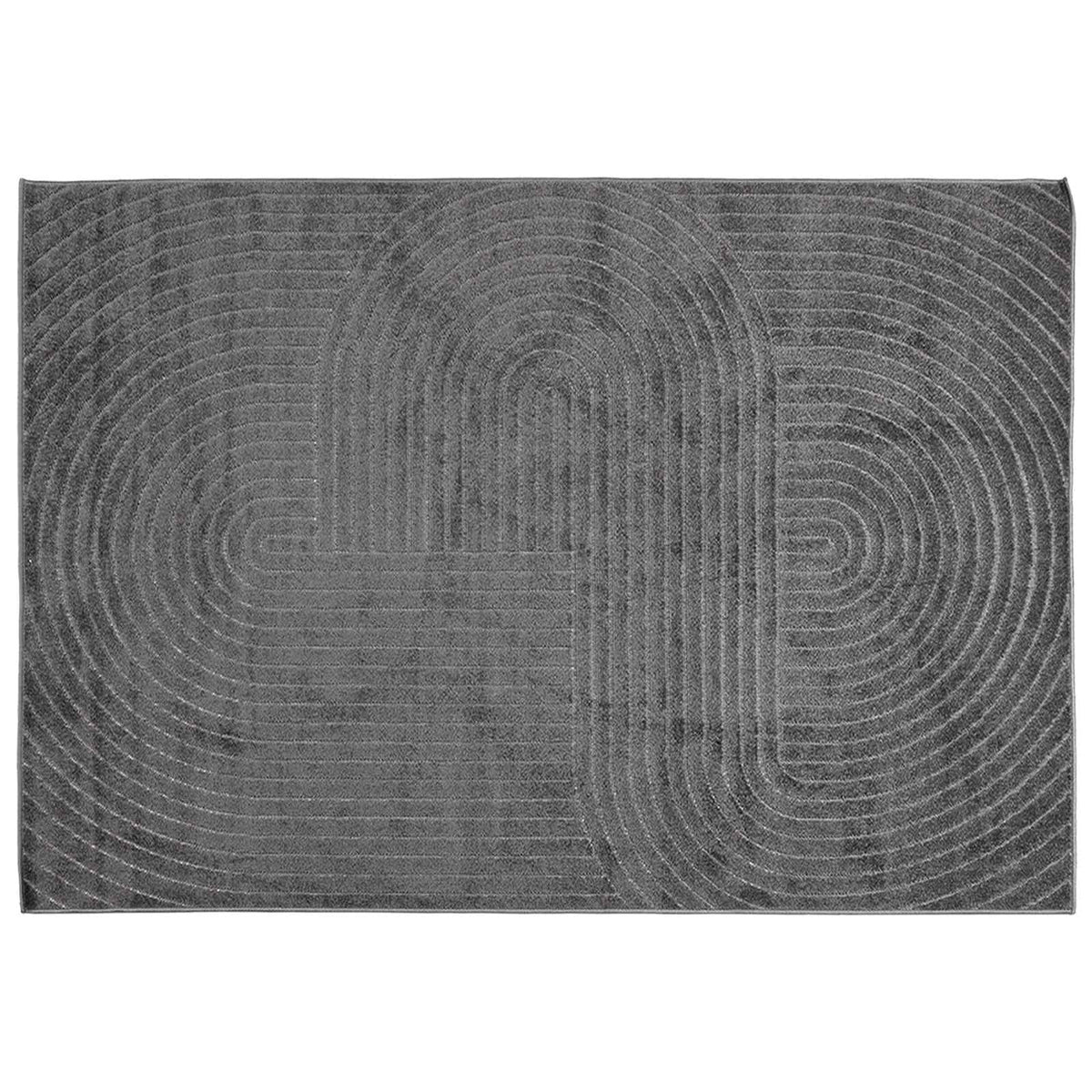 Vidaxl binnen- en buitentapijt palmeras antraciet 200 x 280 cm