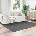 Vidaxl vloerkleden vierkant huarte antraciet 120 x 120 cm polyester