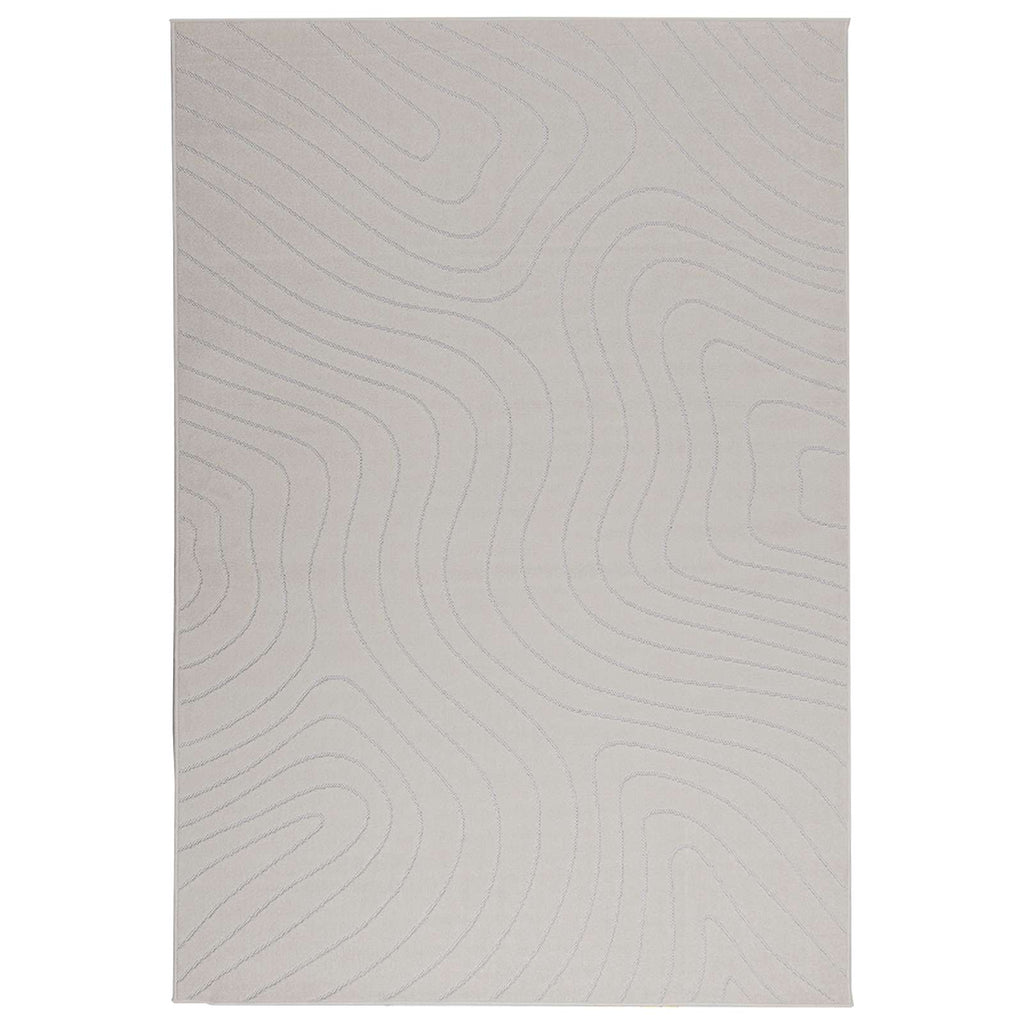 Vidaxl vloerkleden rechthoekig huarte crème 200 x 140 cm polyester