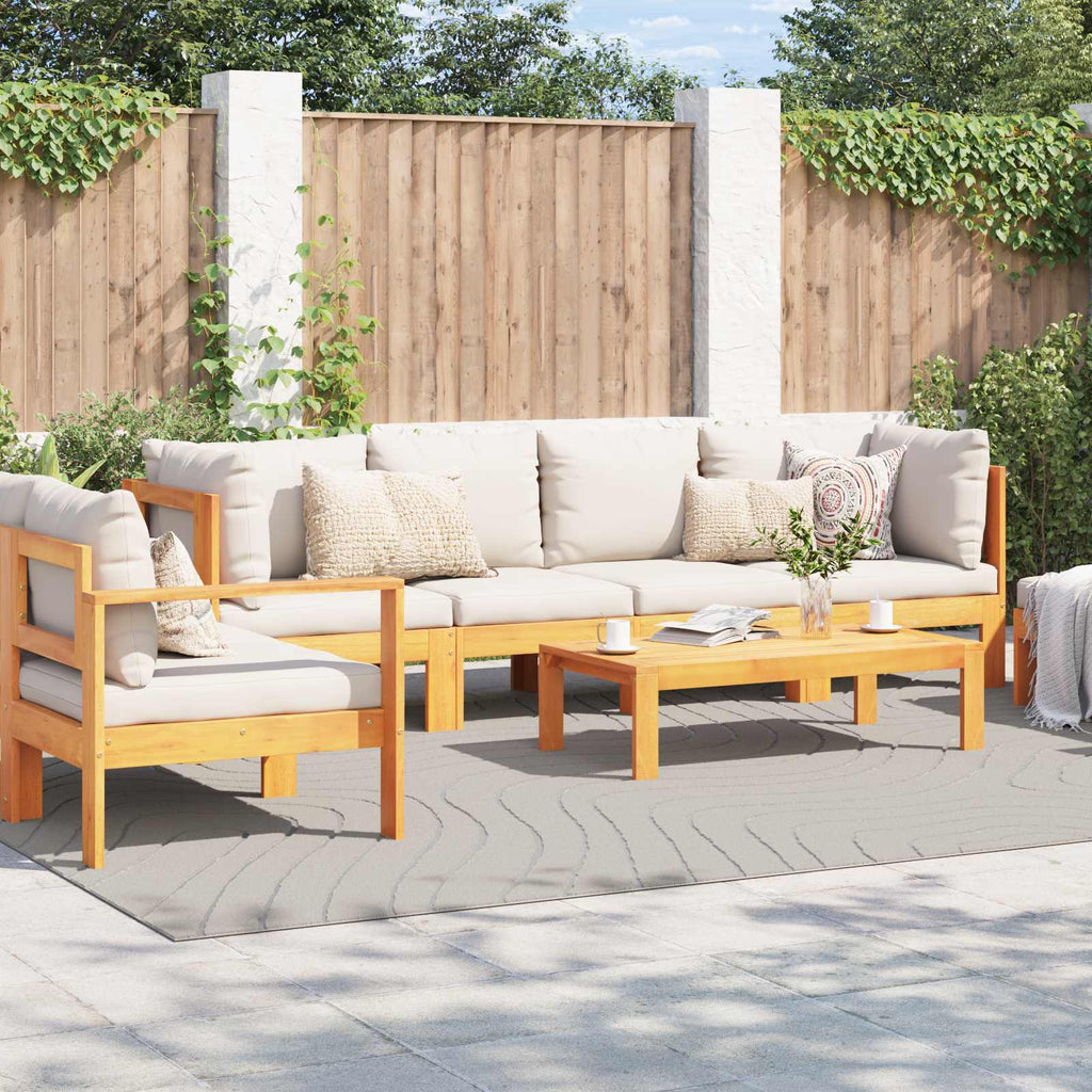 Vidaxl binnen- en buitentapijt palmeras crème 240 x 340 cm polyester