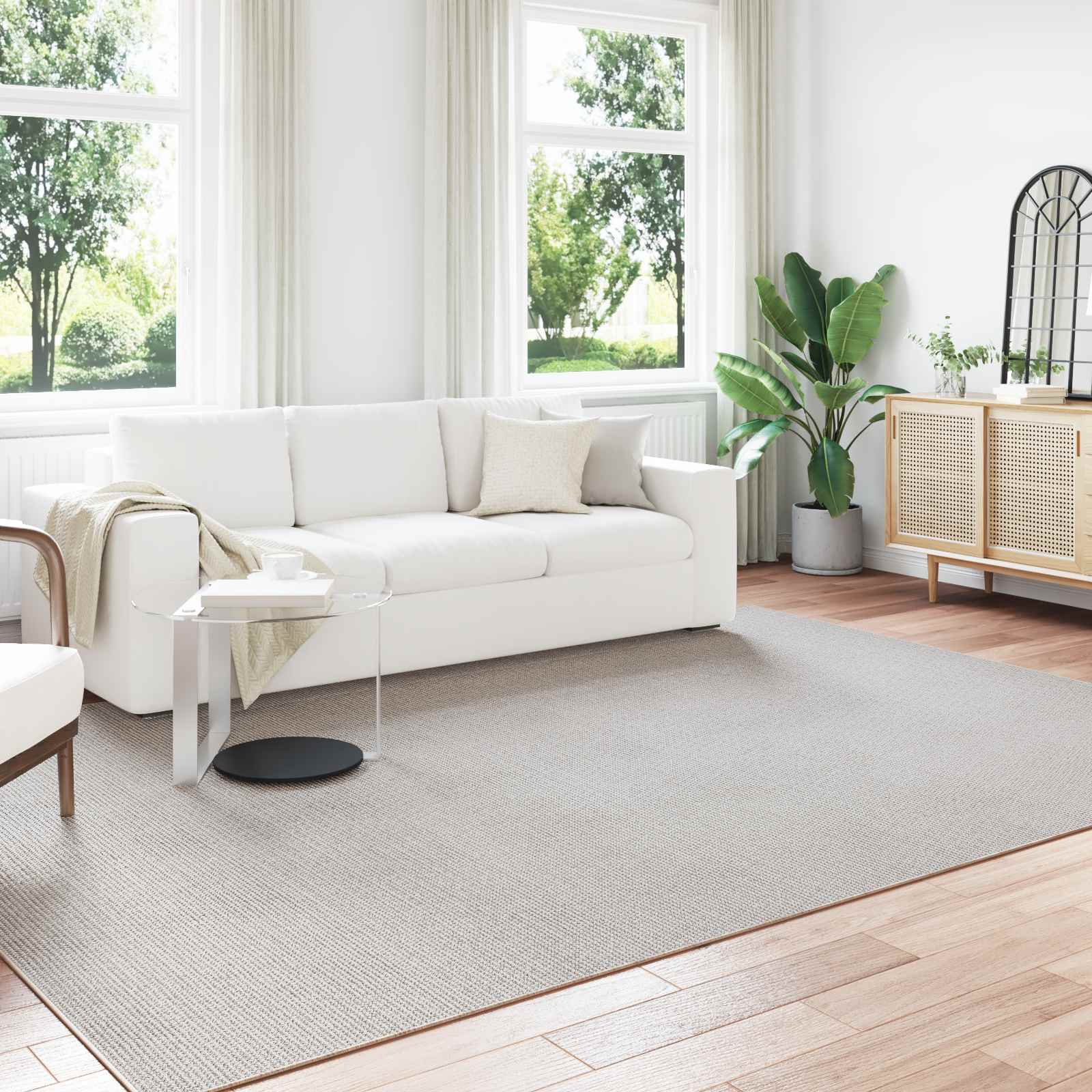 Vidaxl vloerkleden rechthoekig huarte crème 280 x 200 cm polyester