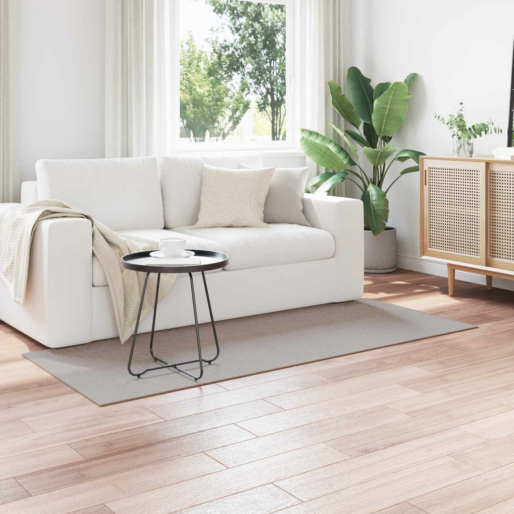 Vidaxl vloerkleden huarte crème en taupe 150 x 80 cm polyester
