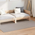 Vidaxl vloerkleden huarte crème en taupe 230 x 160 cm polyester