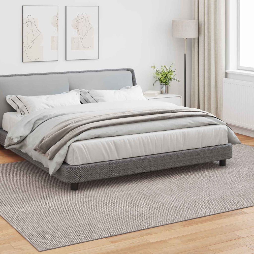 Vidaxl vloerkleden huarte crème en taupe 280 x 200 cm polyester