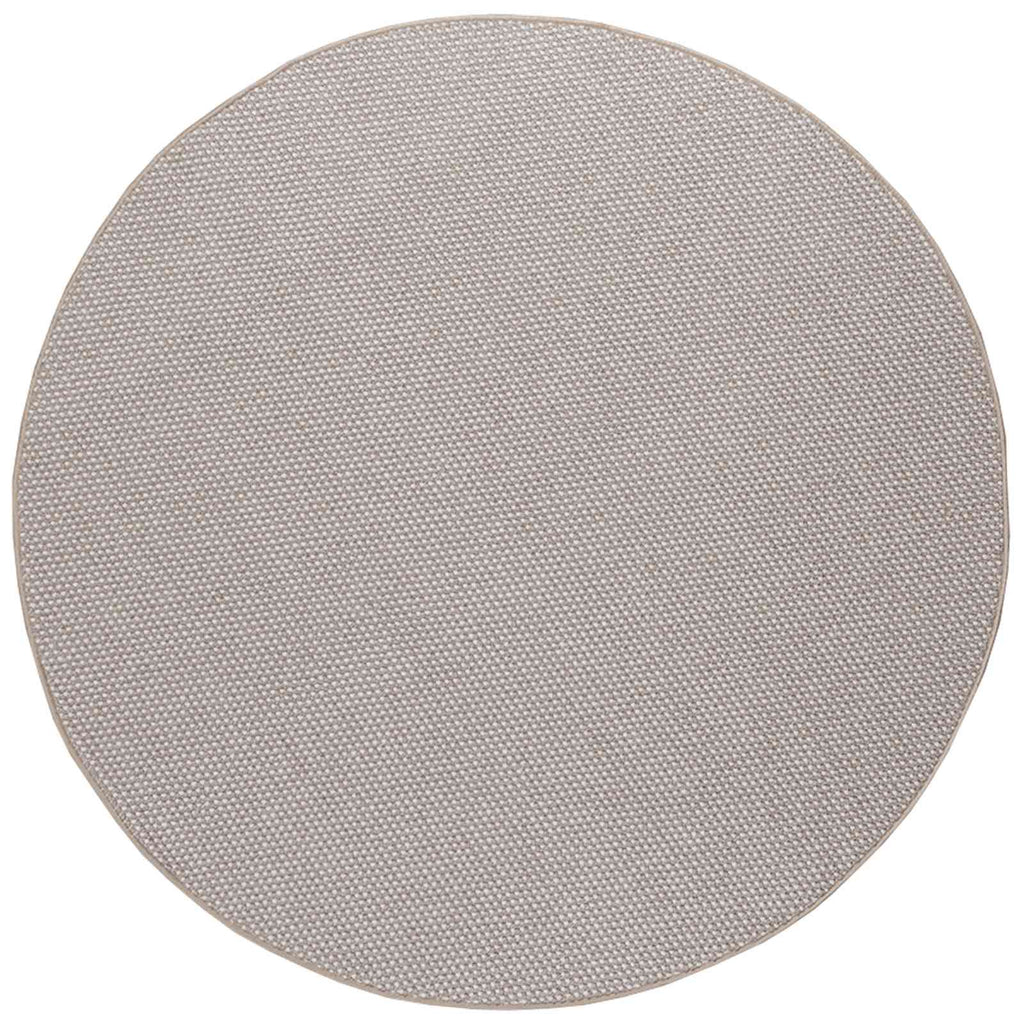Vidaxl vloerkleden rond huarte crème en taupe ø 120 cm polyester