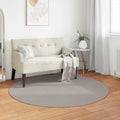 Vidaxl vloerkleden rond huarte crème en taupe ø 160 cm polyester