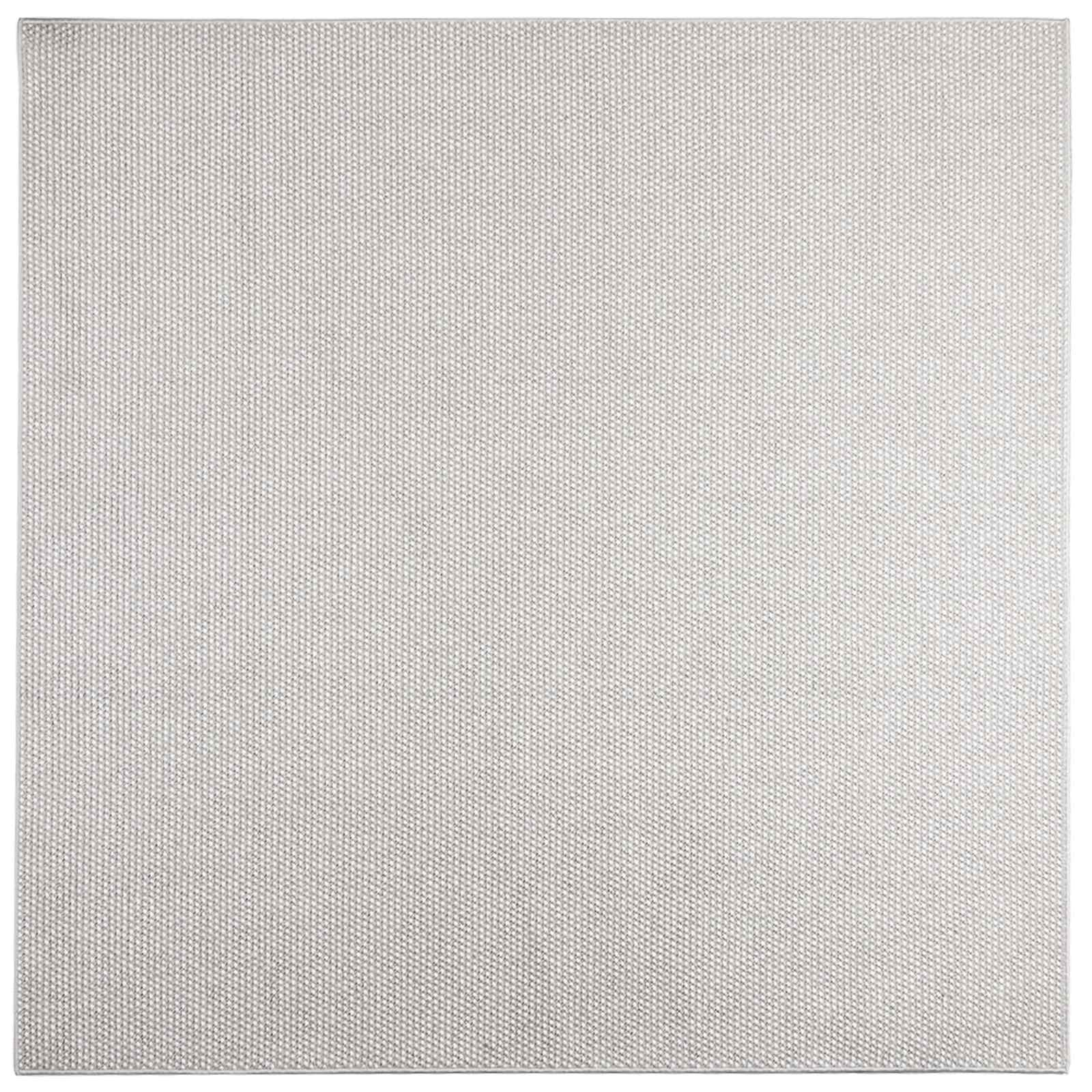 Vidaxl vloerkleden huarte crème en grijs 120 x 120 cm polyester