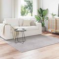 Vidaxl vloerkleden huarte crème en grijs 200 x 200 cm polyester
