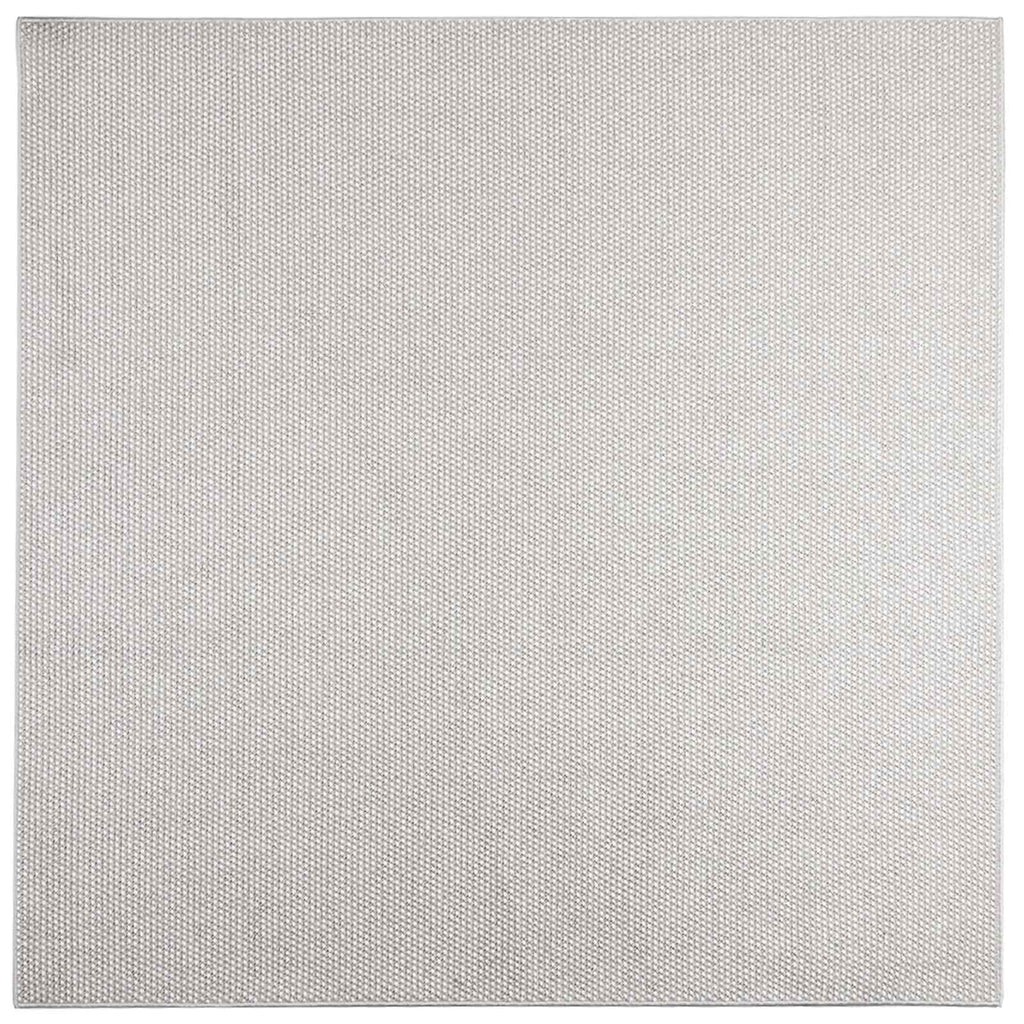Vidaxl vloerkleden huarte crème en grijs 240 x 240 cm polyester