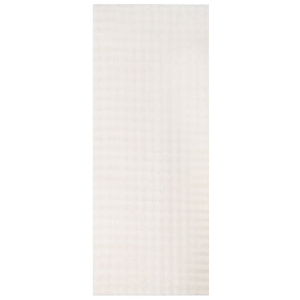 Vidaxl vloerkleden rechthoekig huarte crème 200 x 80 cm polyester