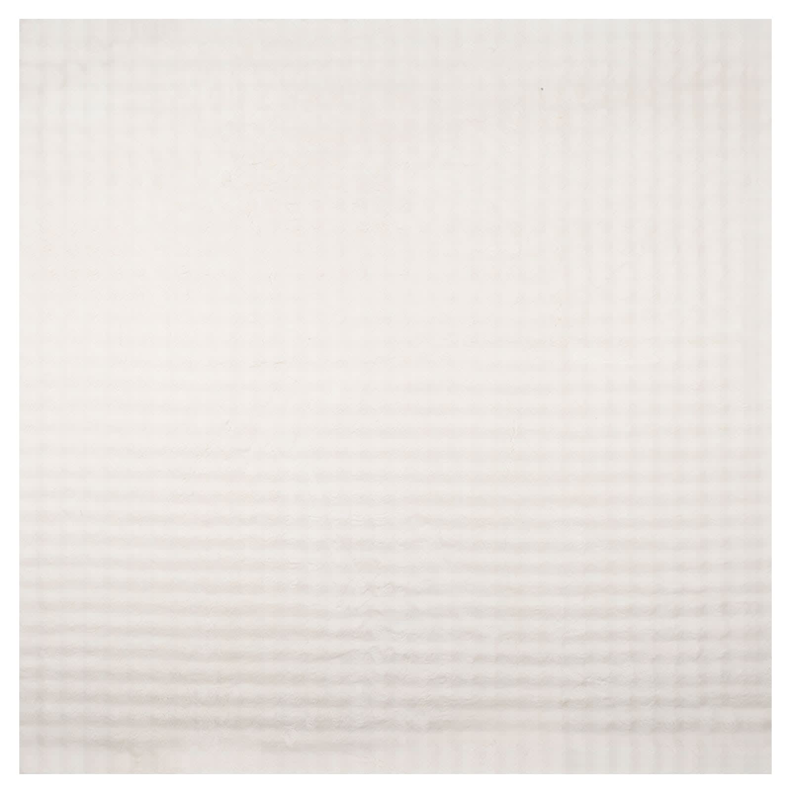 Vidaxl vloerkleden vierkant huarte crème 200 x 200 cm polyester