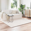 Vidaxl vloerkleden vierkant huarte crème 240 x 240 cm polyester