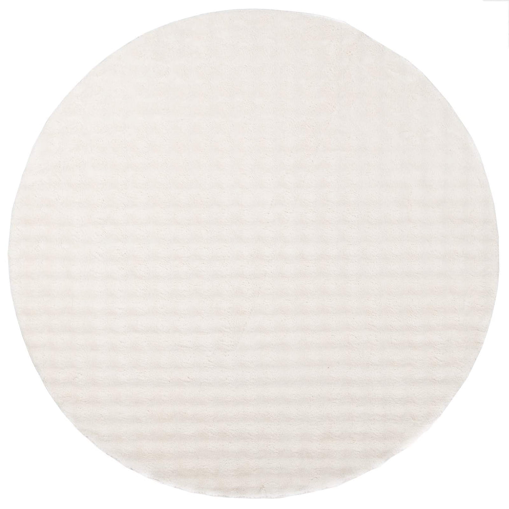 Vidaxl vloerkleden rond huarte crème ø 120 cm polyester