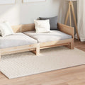 Vidaxl vloerkleden rechthoekig huarte beige 170 x 120 cm polyester