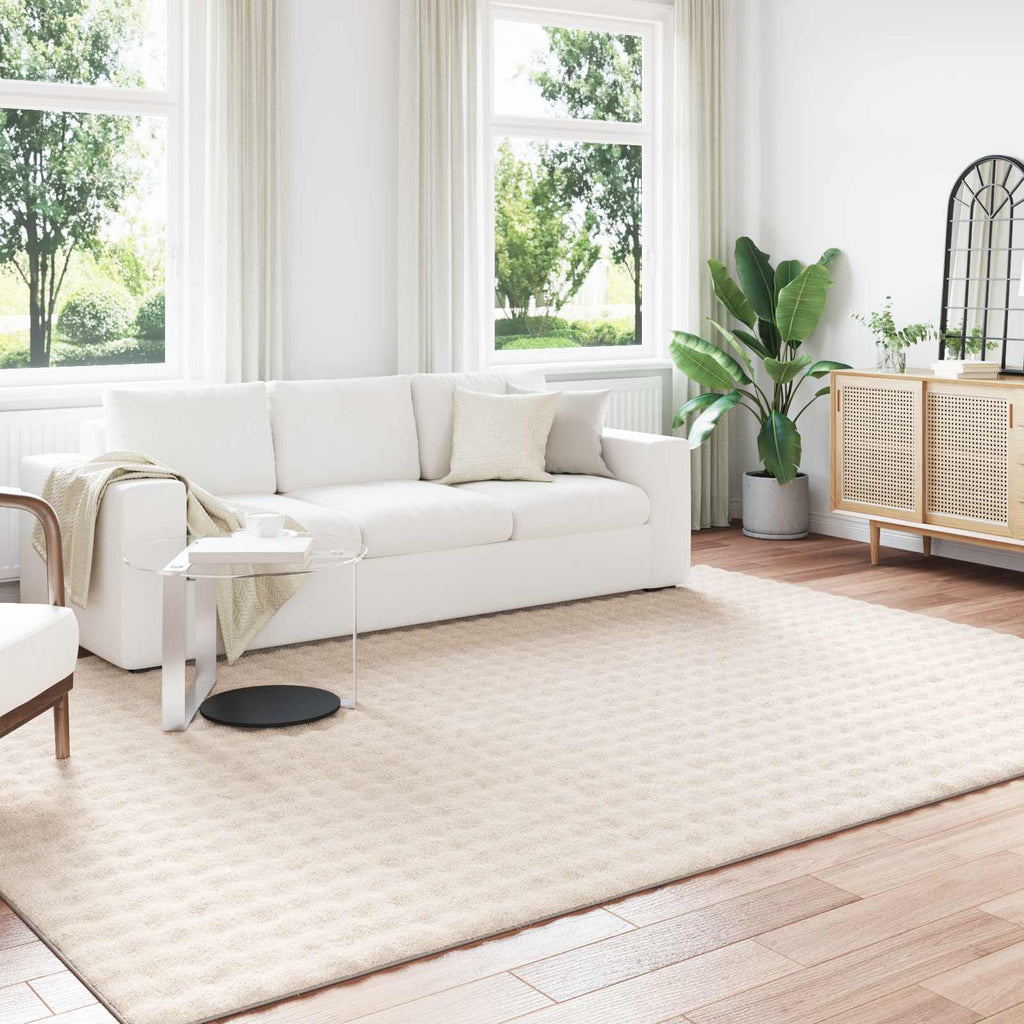 Vidaxl binnen kleed sirolo beige 200 x 280 cm polyester medium pile