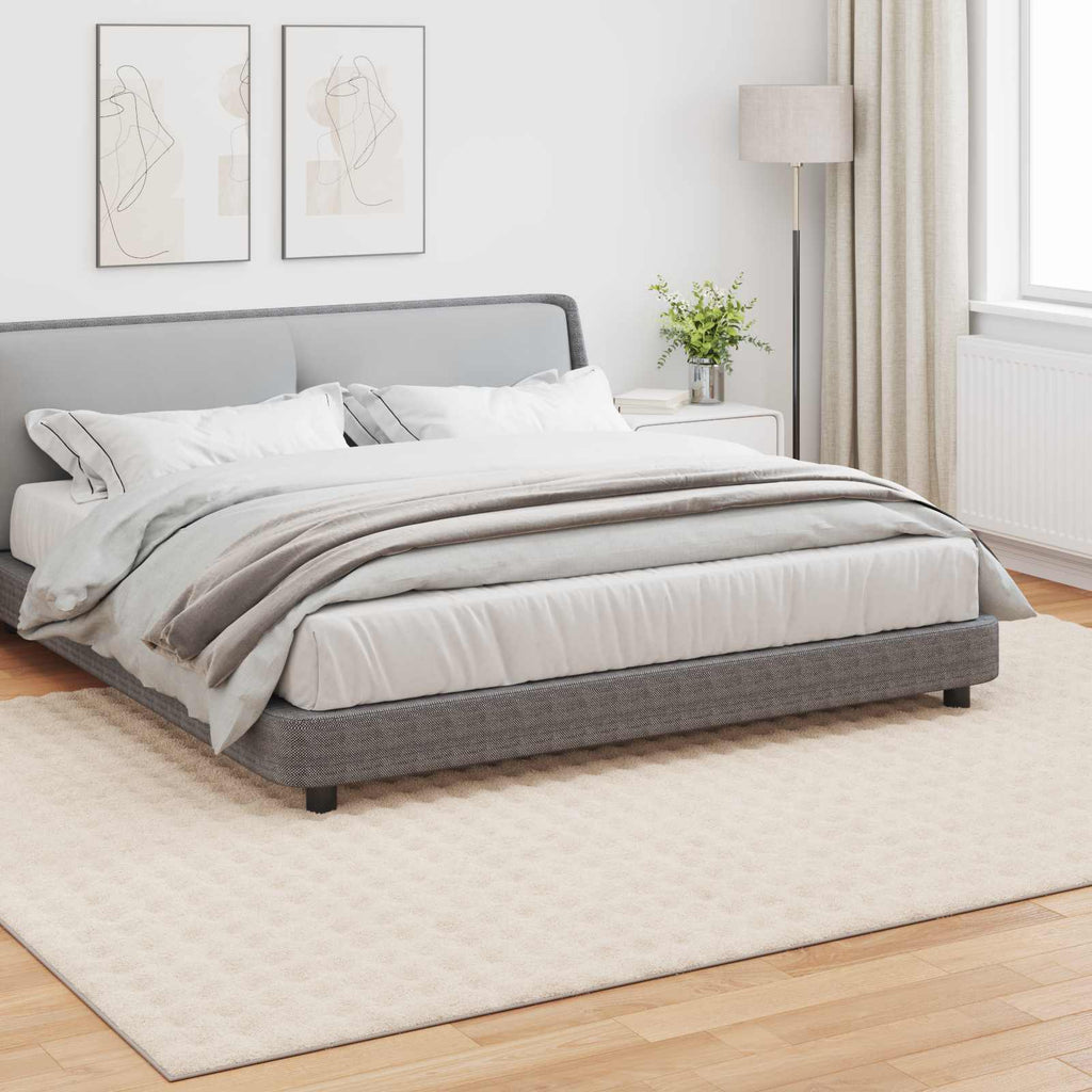 Vidaxl binnen kleed sirolo beige 240 x 340 cm polyester medium pile
