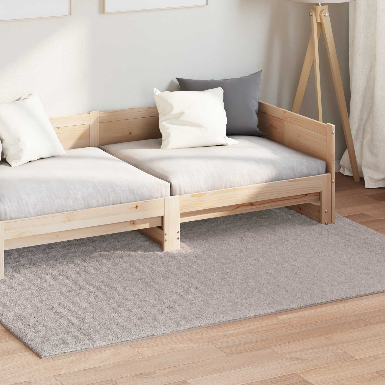 Vidaxl vloerkleden rechthoekig huarte zand 230 x 160 cm polyester