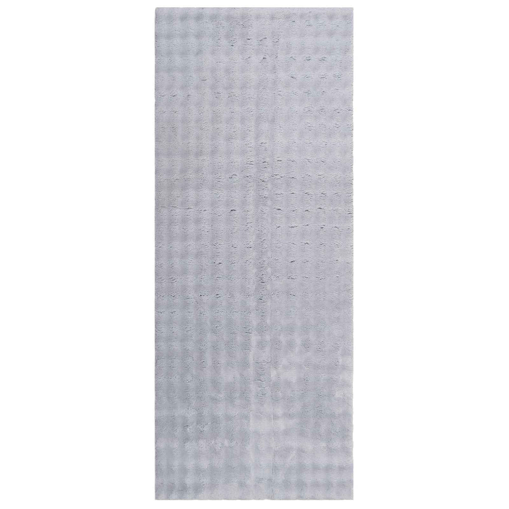 Vidaxl vloerkleden rechthoekig huarte grijs 150 x 80 cm polyester