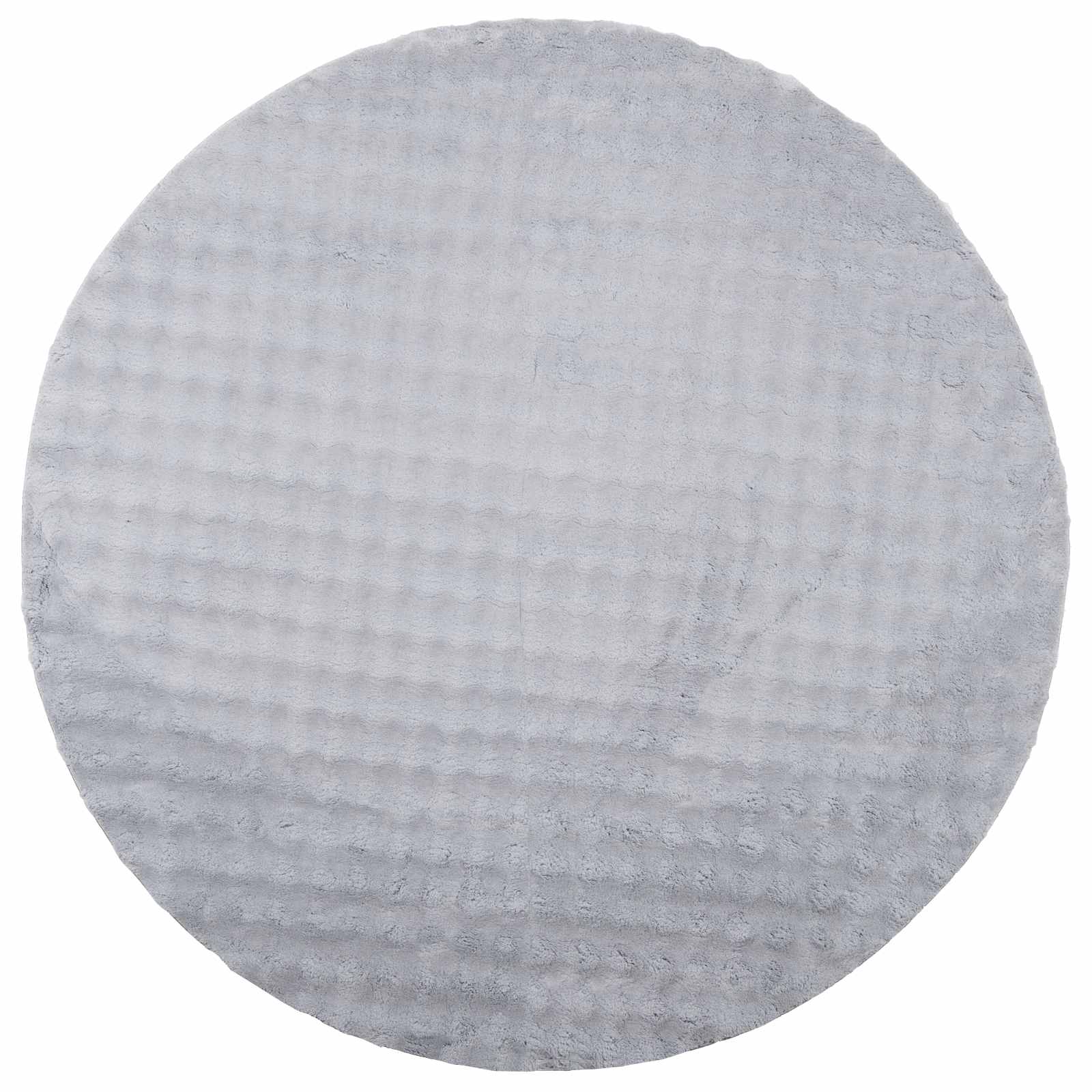 Vidaxl vloerkleden rond huarte grijs ø 200 cm polyester