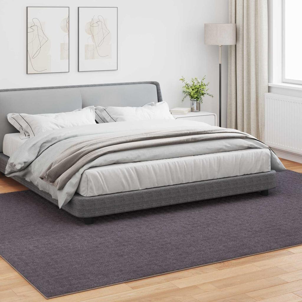 Vidaxl vloerkleden rechthoekig huarte antraciet 340 x 240 cm polyester