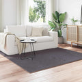 Vidaxl vloerkleden vierkant huarte antraciet 200 x 200 cm polyester