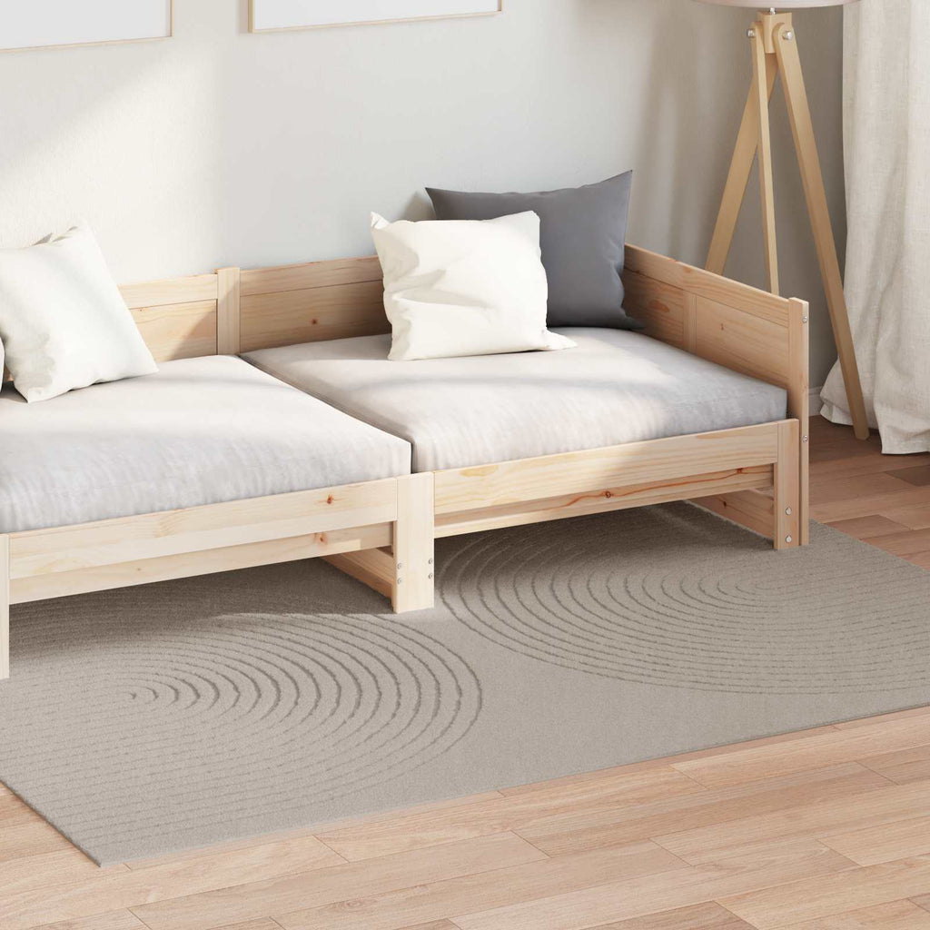 Vidaxl binnen kleed galati beige 160 x 230 cm polyester medium pile
