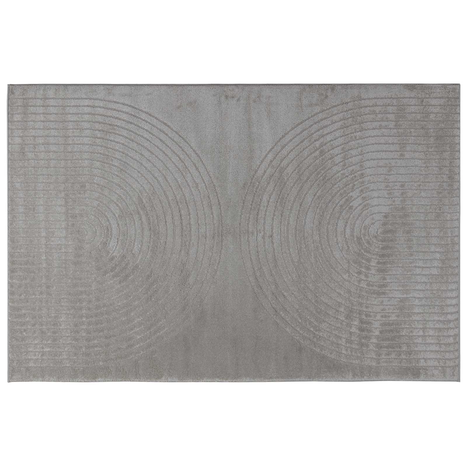 Vidaxl vloerkleden rechthoekig huarte grijs 230 x 160 cm polyester
