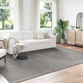 Vidaxl binnen kleed galati grijs 200 x 280 cm polyester medium pile