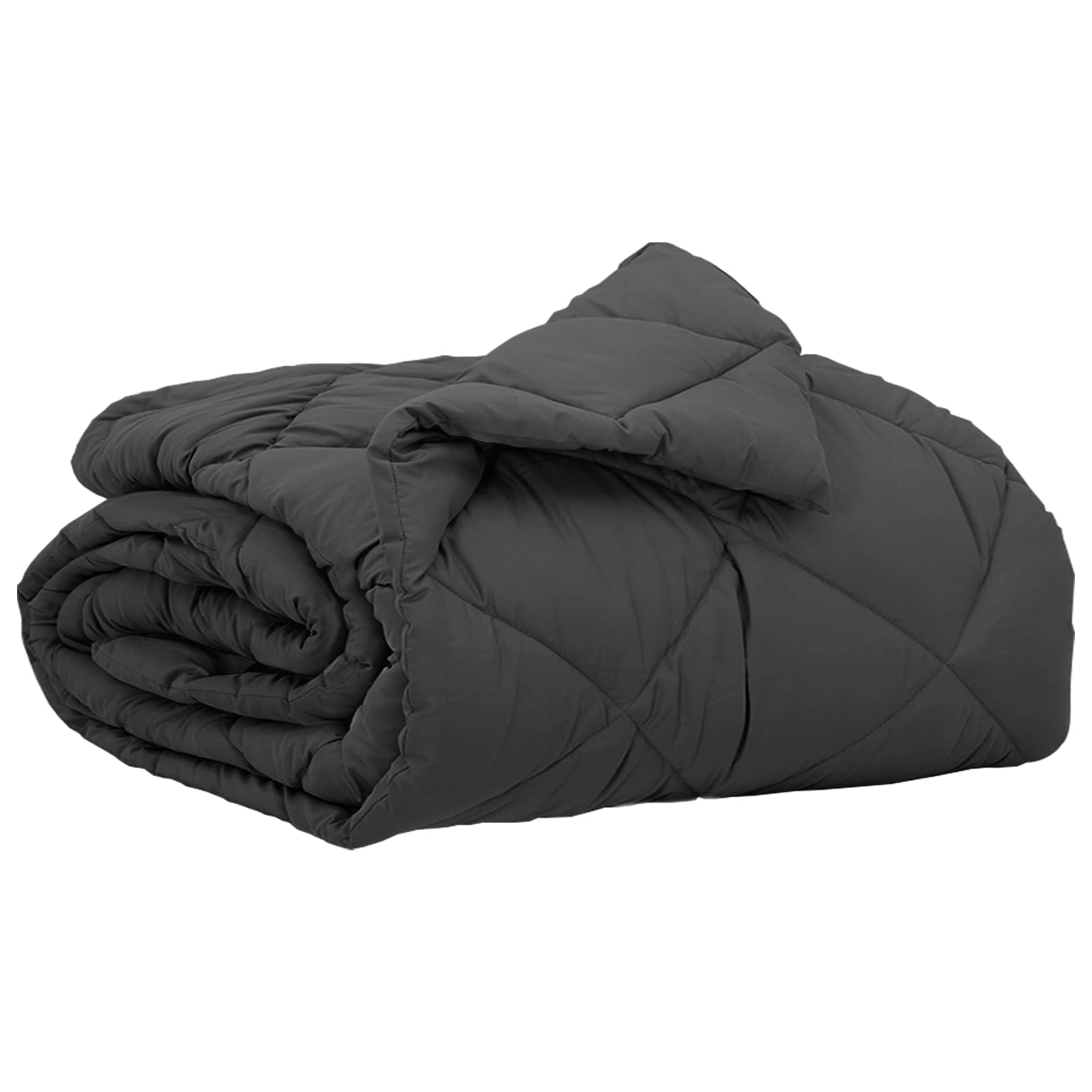 Vidaxl zomerdekbed antraciet 200 x 135 cm microfiber