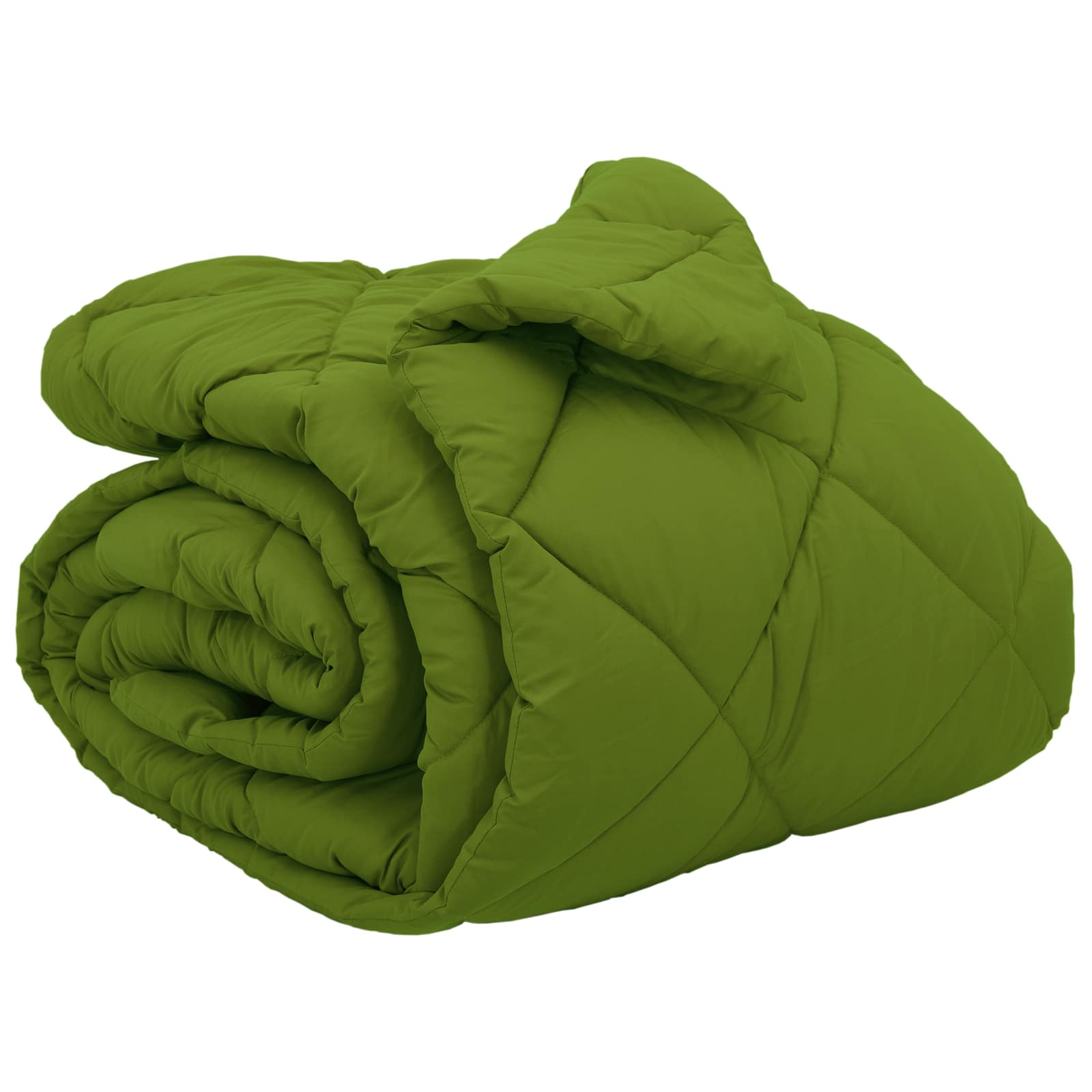 Vidaxl winter dekbed groen 240 x 200 cm microfiber