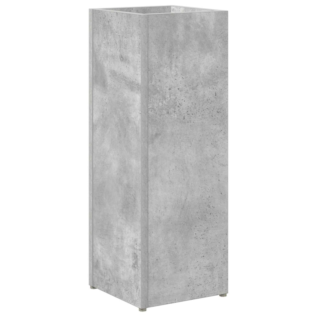Vidaxl paraplu standaard beton grijs 20 x 20 x 55,5 cm bewerkt hout