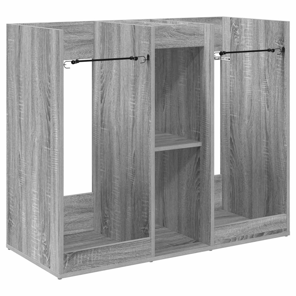 Vidaxl golfkast effen grijs sonoma 102 x 45 x 85,5 cm