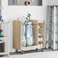 Vidaxl golfkast met wiel effen sonoma eiken 90 x 45 x 98 cm