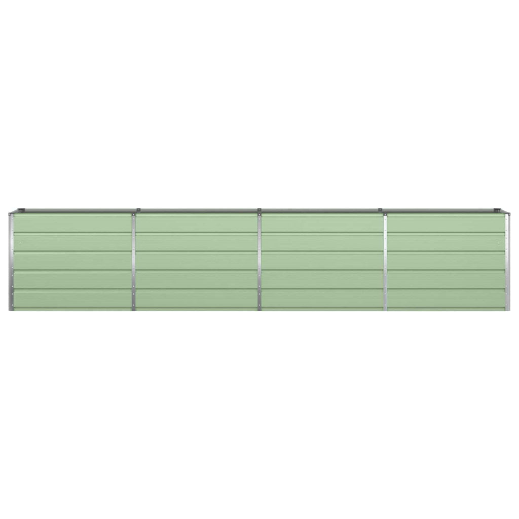 Vidaxl plantenbak pastelgroen 480 x 50 x 45 cm gegalvaniseerd staal