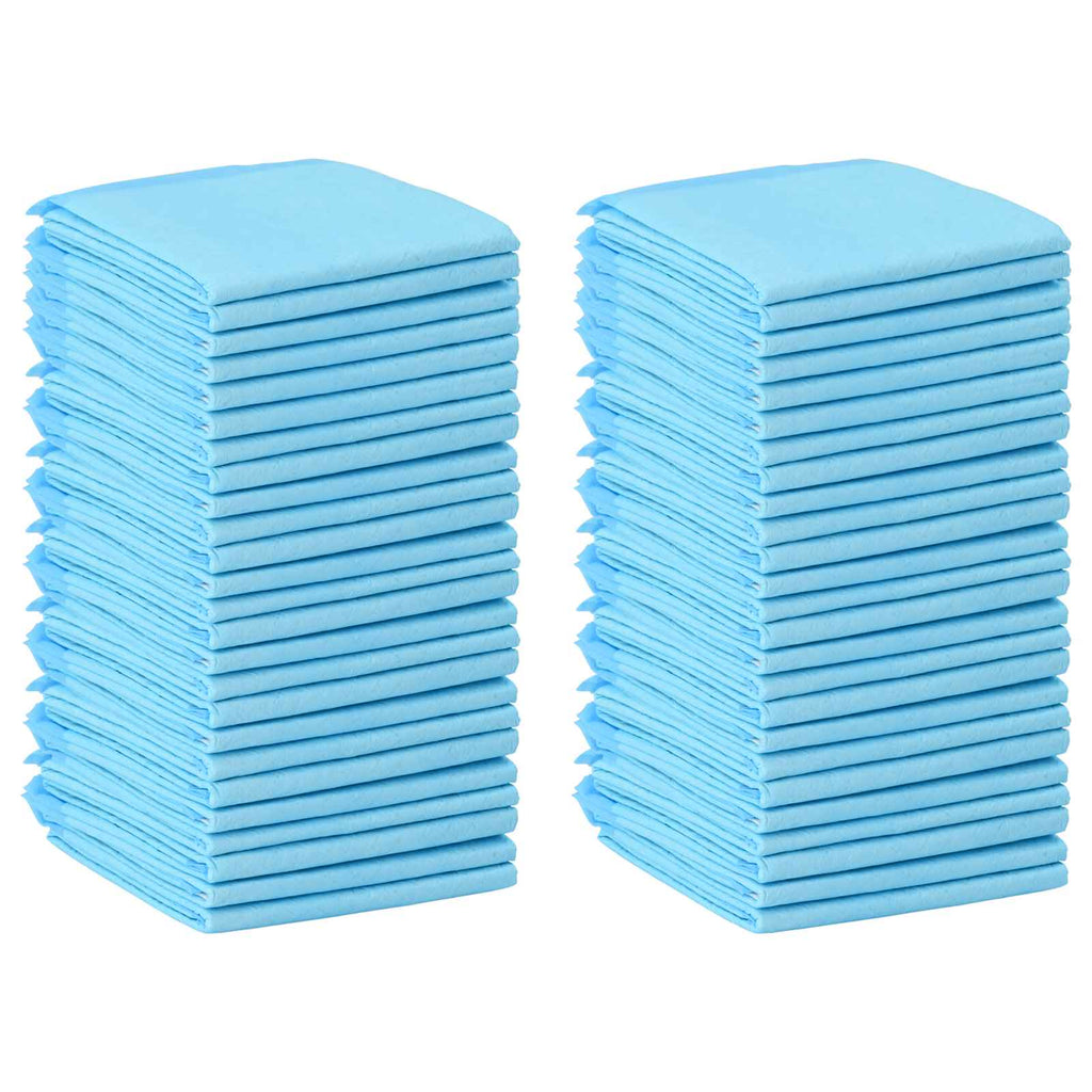 Vidaxl niet-geweven stof huisdier trainingspad 50 pcs 60 x 45 cm