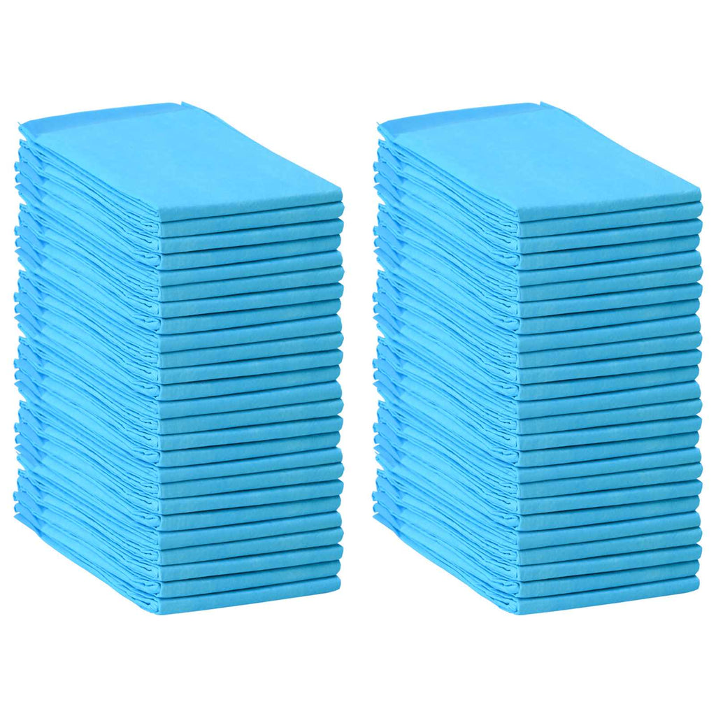 Vidaxl niet-geweven stof huisdier trainingspad 50 pcs 120 x 80 cm