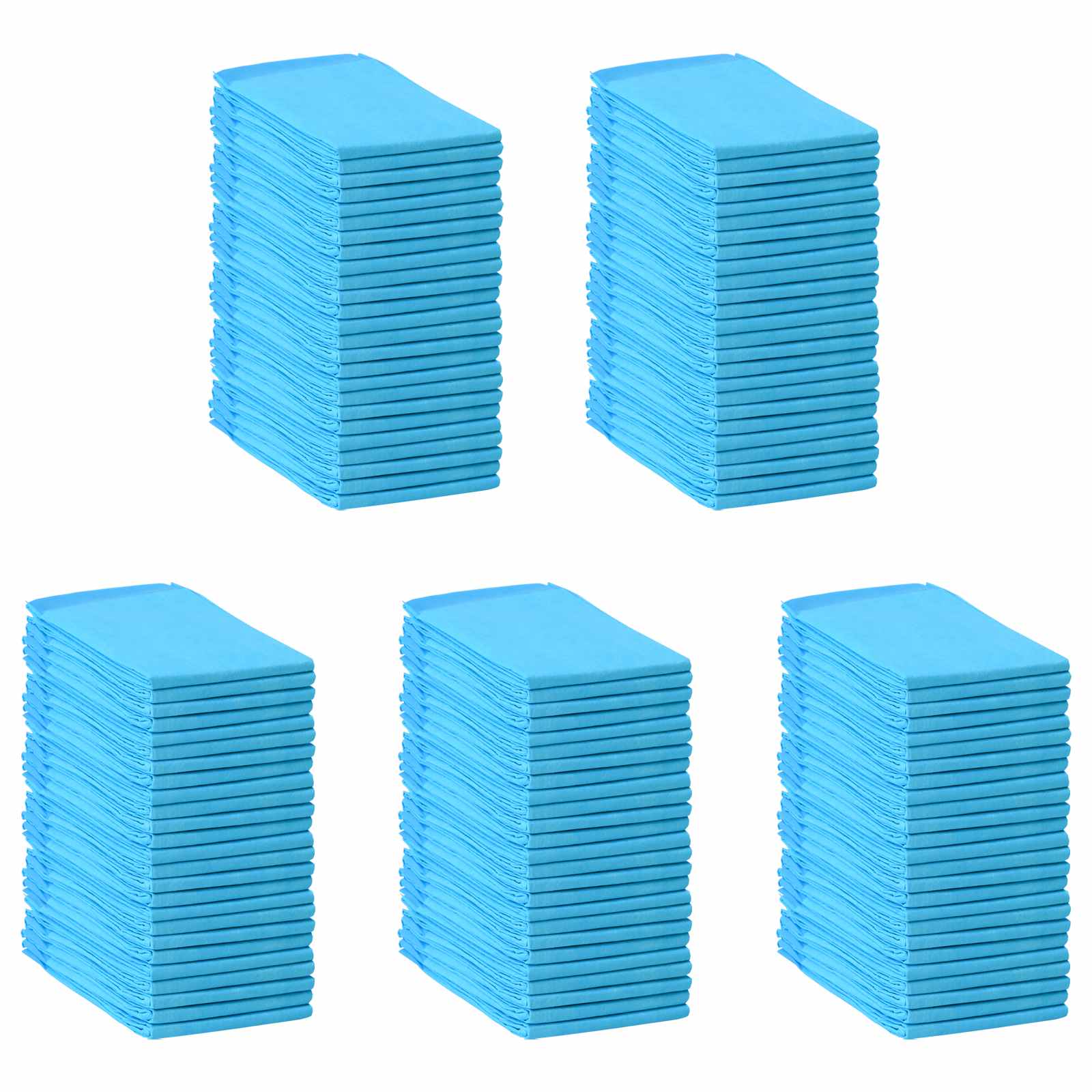 Vidaxl niet-geweven stof huisdier trainingspad 300 pcs 120 x 80 cm