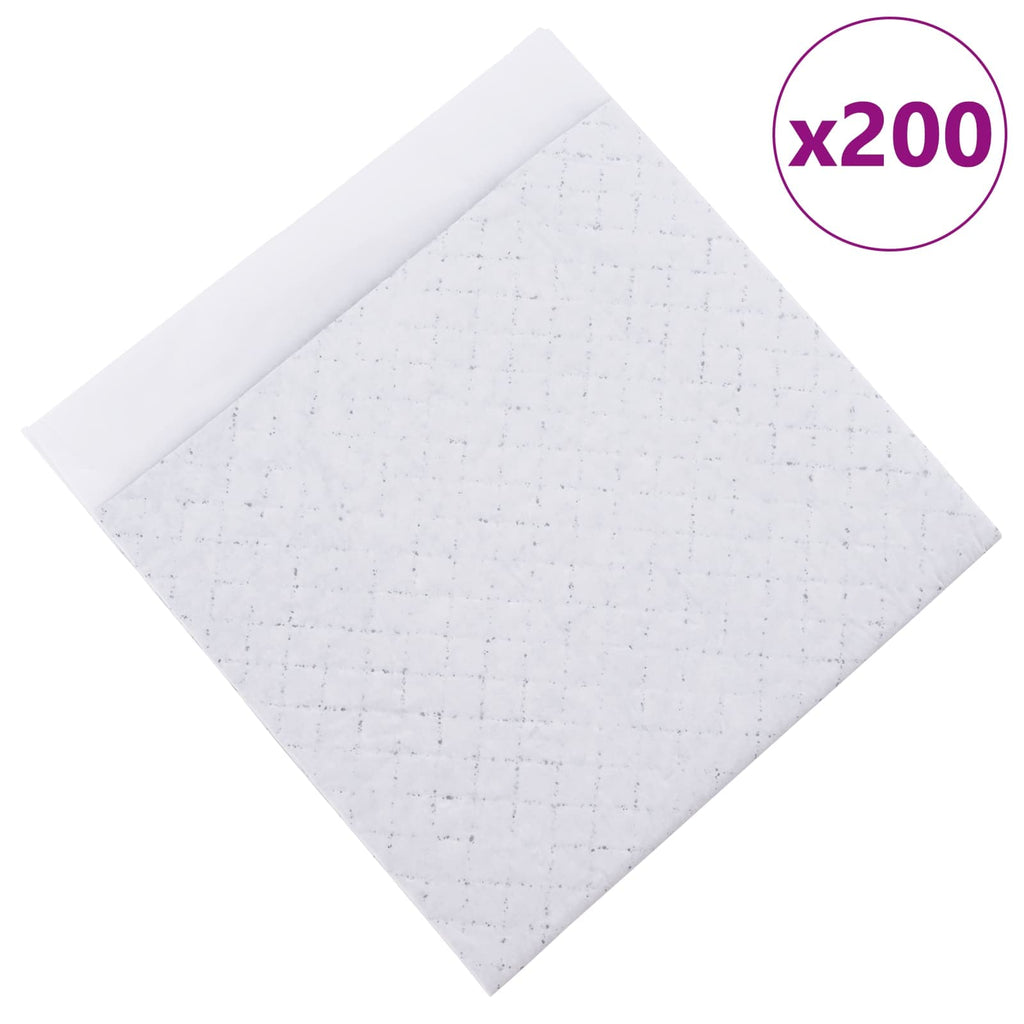Vidaxl niet-geweven stof huisdier trainingspad 200 pcs 45 x 33 cm