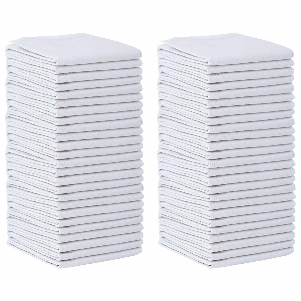 Vidaxl niet-geweven stof huisdier trainingspad 50 pcs 60 x 45 cm