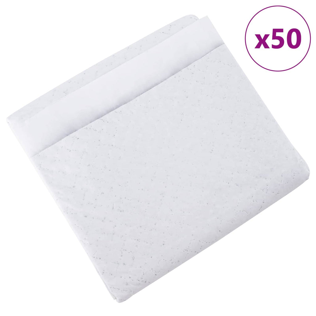 Vidaxl niet-geweven stof huisdier trainingspad 50 pcs 60 x 45 cm