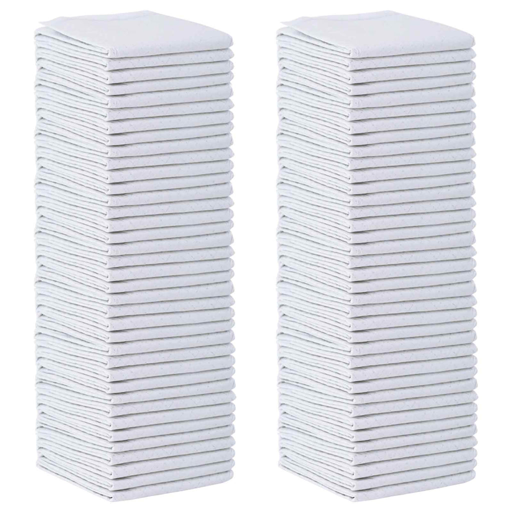 Vidaxl niet-geweven stof huisdier trainingspad 100 pcs 60 x 45 cm