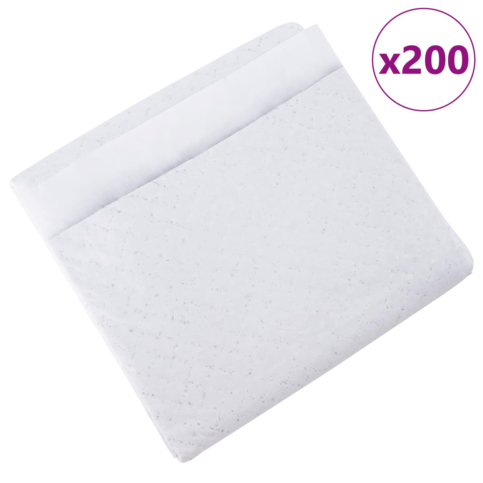 Vidaxl niet-geweven stof huisdier trainingspad 200 pcs 60 x 45 cm