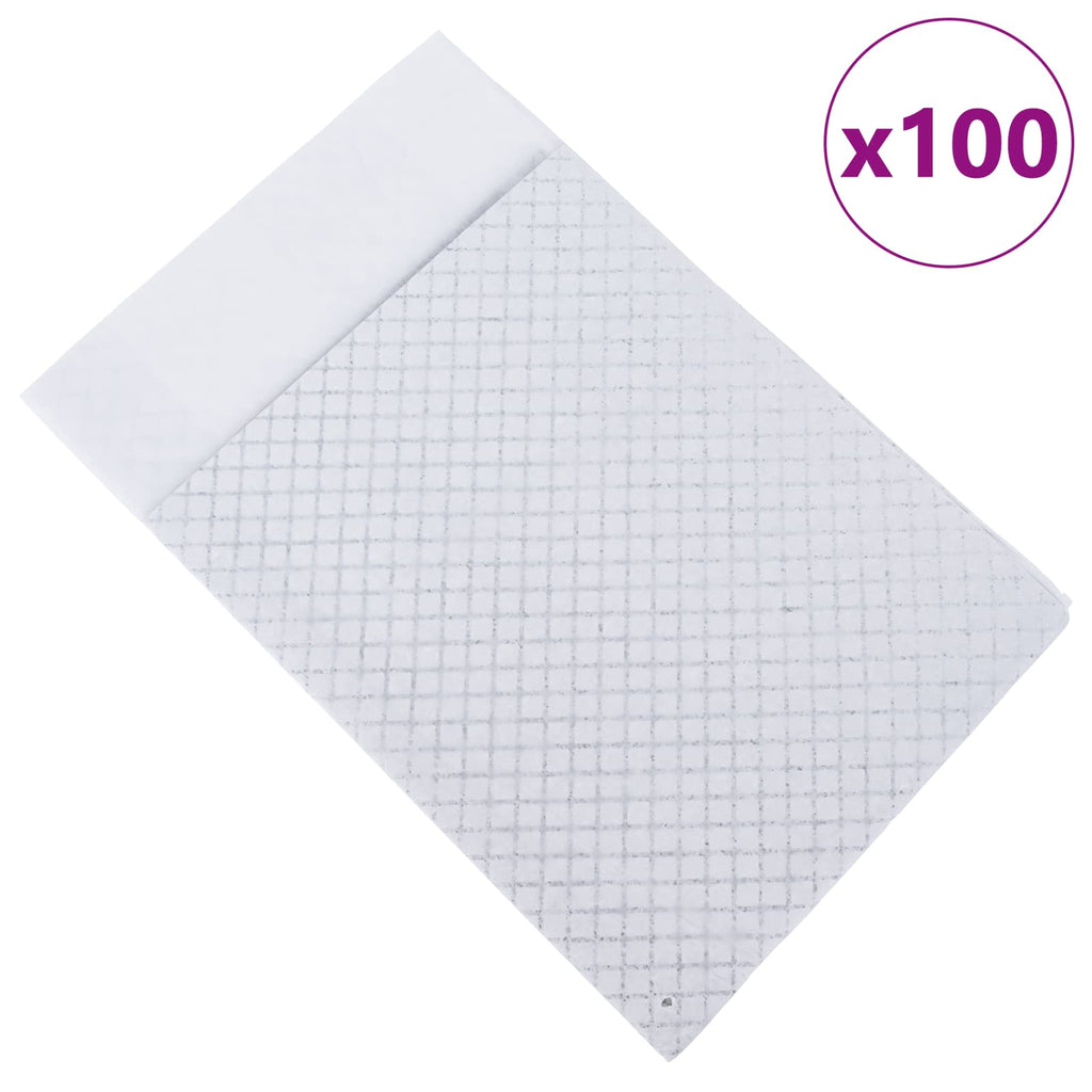 Vidaxl niet-geweven stof huisdier trainingspad 100 pcs 90 x 60 cm