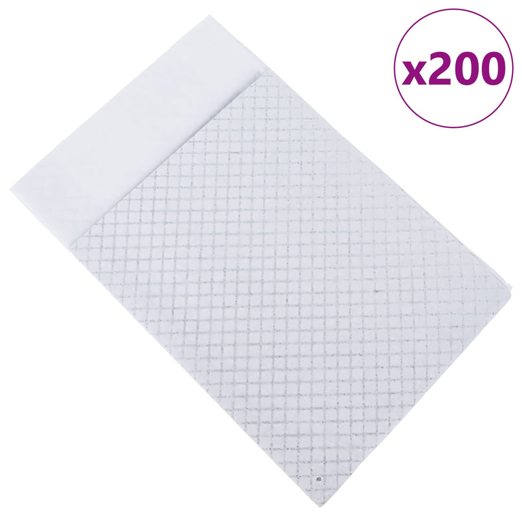 Vidaxl niet-geweven stof huisdier trainingspad 200 pcs 90 x 60 cm