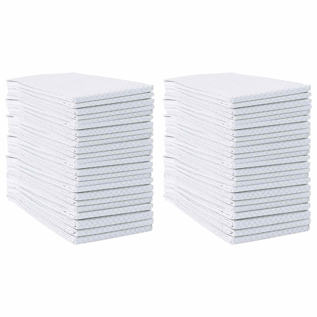 Vidaxl niet-geweven stof huisdier trainingspad 50 pcs 120 x 80 cm